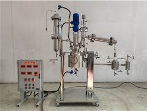 5L哈氏合金夾套循環(huán)加熱手動升降實驗釜已完工發(fā)往俄羅斯